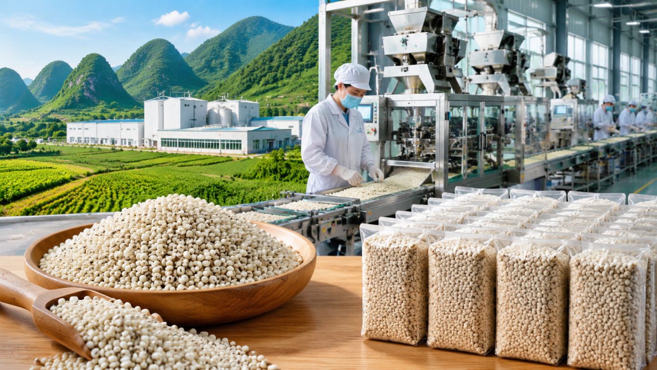 金堂县为薏仁米采购提供产地直供